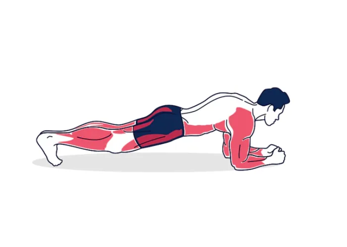 Plancha abdominal para todo el core