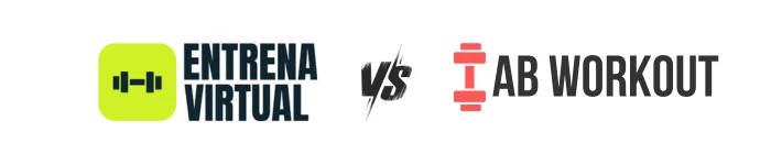 Entrena Virtual vs AB Workout: comparación de servicios de entrenamiento online