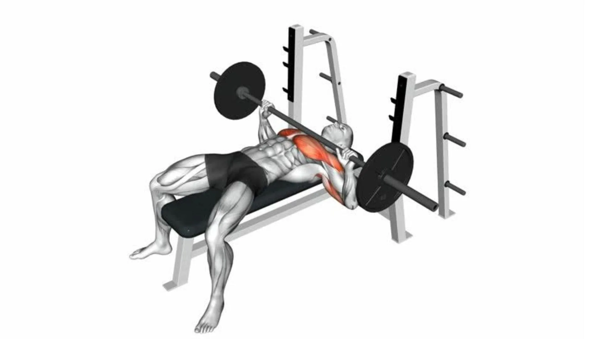 Press de banca para el pectoral bajo